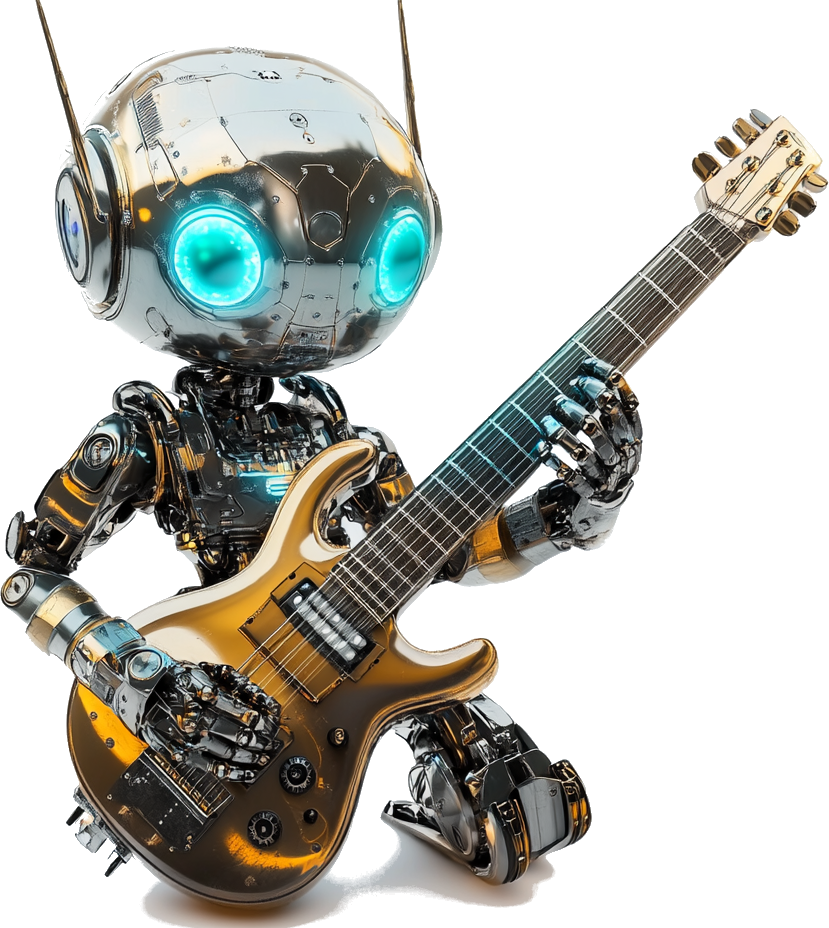 robot guitarra